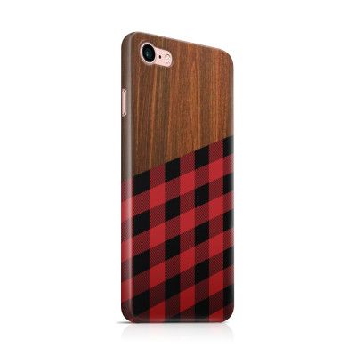 Skal till Apple iPhone 7/8 - Wooden Lumberjack B