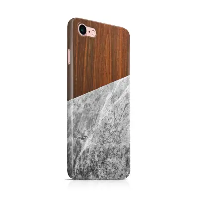 Skal till Apple iPhone 7/8 - Wooden Marble B