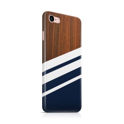 Skal till Apple iPhone 7/8 - Wooden Navy B