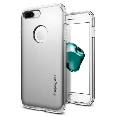 Spigen Hybrid Armor Skal till Apple iPhone 7 - Silver