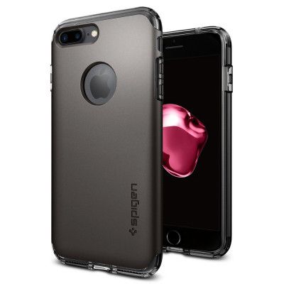 Spigen Hybrid Armor Skal till iPhone 7 Plus - Gunmetal