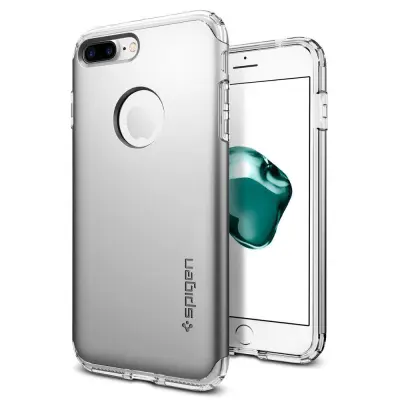 Spigen Hybrid Armor Skal till iPhone 7 Plus - Silver