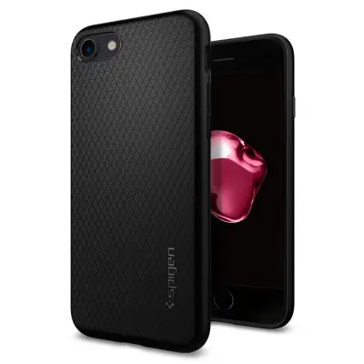 SPIGEN Liquid Armor Skal till iPhone 7 - Svart