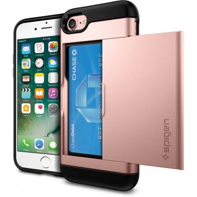 Spigen Slim Armor CS (iPhone 7) - Roséguld