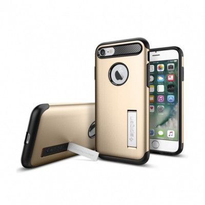 Spigen Slim Armor (iPhone 7) - Guld