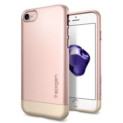 SPIGEN Style Armor Skal till Apple iPhone 7- Rose Gold