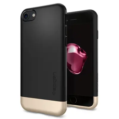 SPIGEN Style Armor Skal till Apple iPhone 7- Svart