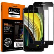 Spigen 2-Pack Fc Härdat Glas Skärmskydd iPhone 7/8/SE