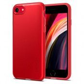 SPIGEN Thin Fit Pro mobilskal iPhone 7/8/Se 2020 Röd