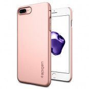 SPIGEN Thin Fit Skal till Apple iPhone 7 Plus - Rose Gold