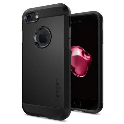SPIGEN Tough Armor Skal till Apple iPhone 7 - Svart