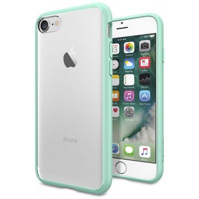 Spigen Ultra Hybrid (iPhone SE2/8/7) - Mintgrön