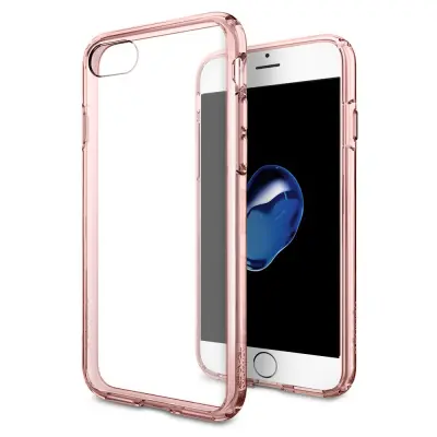 SPIGEN Ultra Hybrid Skal till Apple iPhone 7 - Rose Gold