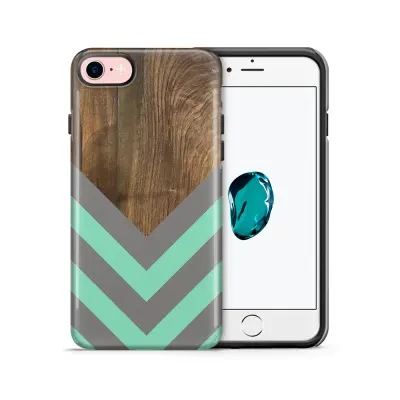 Tough mobilskal till Apple iPhone 7/8 - Ceveron Wood