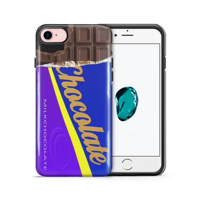 Tough mobilskal till Apple iPhone 7/8 - Chocolate