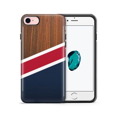 Tough mobilskal till Apple iPhone 7/8 - Dark Marble New England