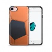 Tough mobilskal till Apple iPhone 7/8 - Fotboll - Orange