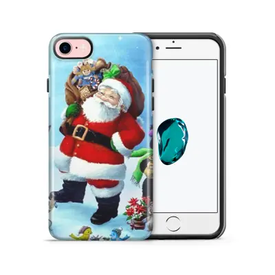 Tough mobilskal till Apple iPhone 7/8 - Glad Jultomte