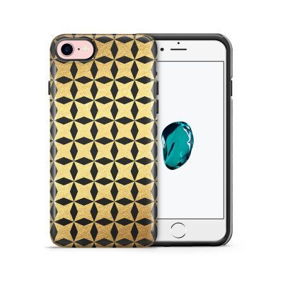 Tough mobilskal till Apple iPhone 7/8 - Gyllene stjärnor