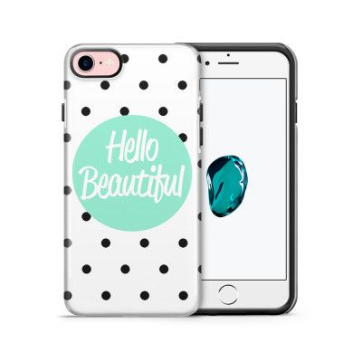 Tough mobilskal till Apple iPhone 7/8 - Hello Beautiful - Turkos