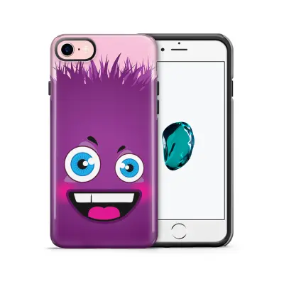 Tough mobilskal till Apple iPhone 7/8 - Lila monster