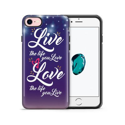 Tough mobilskal till Apple iPhone 7/8 - Live, Love
