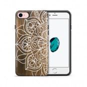 Tough mobilskal till Apple iPhone 7/8 - Mandala - Wood