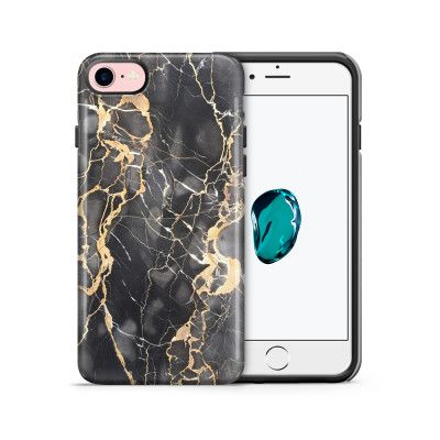 Tough mobilskal till Apple iPhone 7/8 - Marble - Grå