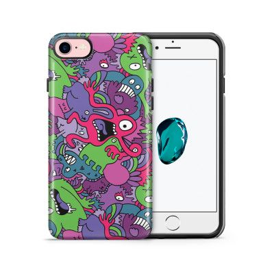 Tough mobilskal till Apple iPhone 7/8 - Monster collage