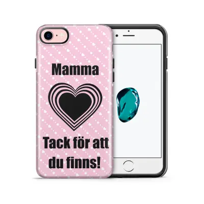 Tough mobilskal till Apple iPhone 7/8 - Morsdag -Tack mamma