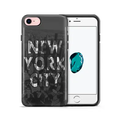 Tough mobilskal till Apple iPhone 7/8 - NYC - Black