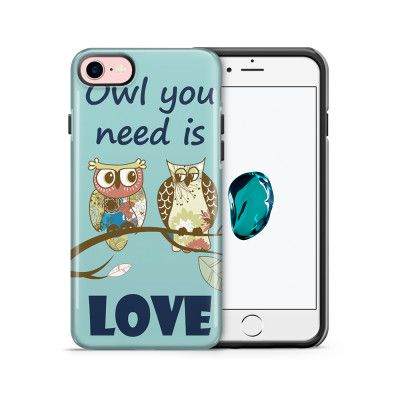 Tough mobilskal till Apple iPhone 7/8 - Owl you need is love