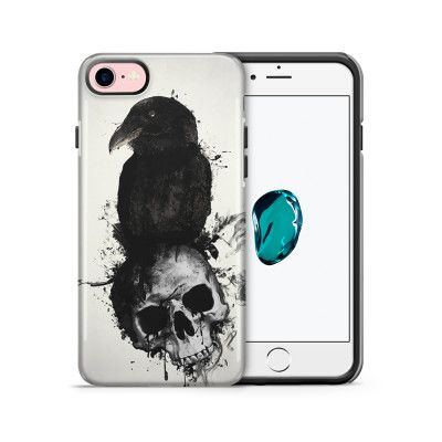 Tough mobilskal till Apple iPhone 7/8 - Raven and Skull
