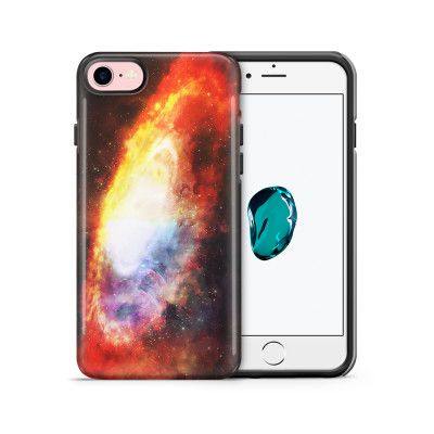 Tough mobilskal till Apple iPhone 7/8 - Rymden - Röd