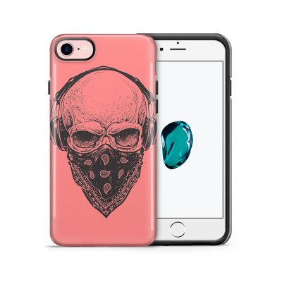 Tough mobilskal till Apple iPhone 7/8 - Skull_Bandana