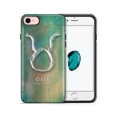 Tough mobilskal till Apple iPhone 7/8 - Stjärntecken - Oxen