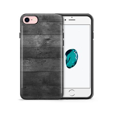 Tough mobilskal till Apple iPhone 7/8 - Svarta plankor