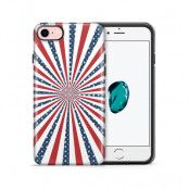 Tough mobilskal till Apple iPhone 7/8 - USA Stripes
