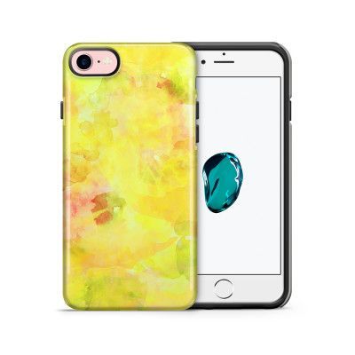 Tough mobilskal till Apple iPhone 7/8 - Vattenfärg - Gul