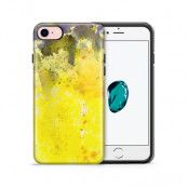 Tough mobilskal till Apple iPhone 7/8 - Vattenfärg - Gul