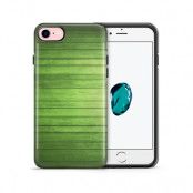 Tough mobilskal till Apple iPhone 7/8 - Wood - Grön