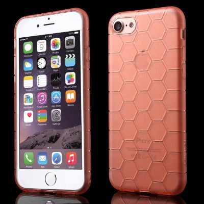 TPU i-smile skal till iPhone 7 - Rosa