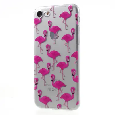 TPU Mobilskal iPhone 7 - Flamingo