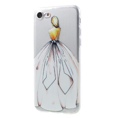 TPU Mobilskal iPhone 7 - Pretty Girl