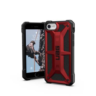 UAG Monarch Skal iPhone iPhone 7/8/SE/2020/2022 - Crimson