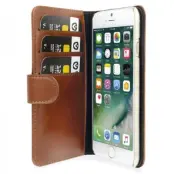 Valenta Booklet Classic Luxe (iPhone 8/7) - Ljusbrun