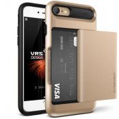 Verus Damda Glide Card Slot Skal till Apple iPhone 7 - Gold