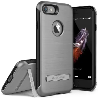 Verus Duo Guard Skal till Apple iPhone 7 - Steel Silver