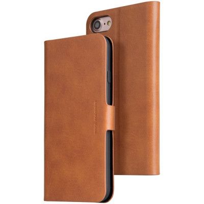 Viva Madrid Finura Cierre Plånboksfodral till iPhone 7 - Brun