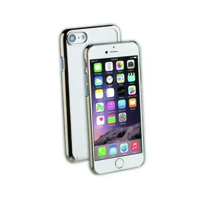 Vivanco Clear Cover Chromed (iPhone 8/7) - Guld
